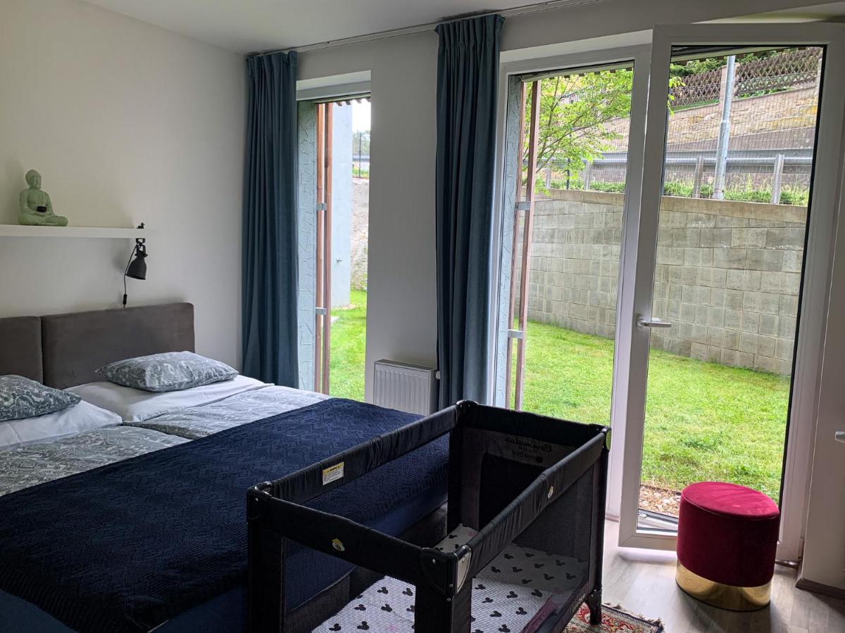 Jezerni Apartman S Terasou A Saunou V Lakepark Residence Doksy  Eksteriør billede
